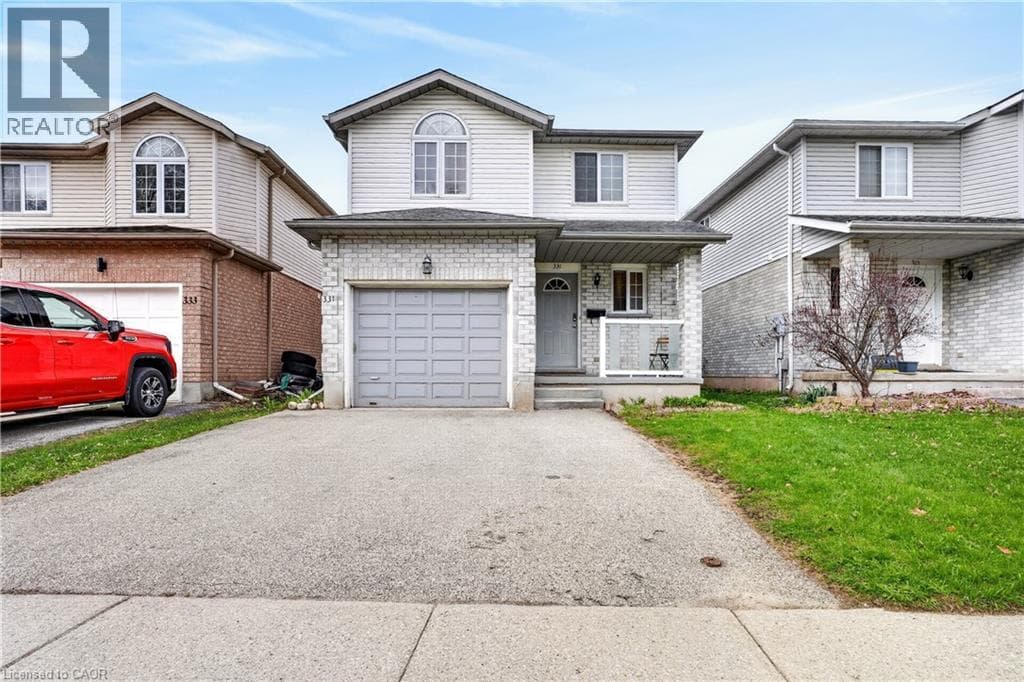 3 Bed · 2 Bath Detached House for Sale in Kitchener