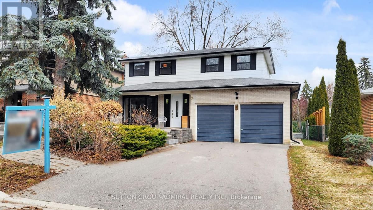 4 Bed · 3 Bath Detached House for Sale in Markham