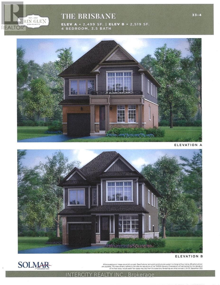 4 Bed · 3 Bath Detached House for Sale in Erin